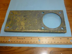 HILLER HELICOPTER CARBURETOR ARM BRACKET - AS REMOVED p/n 76283-3 AVIATION